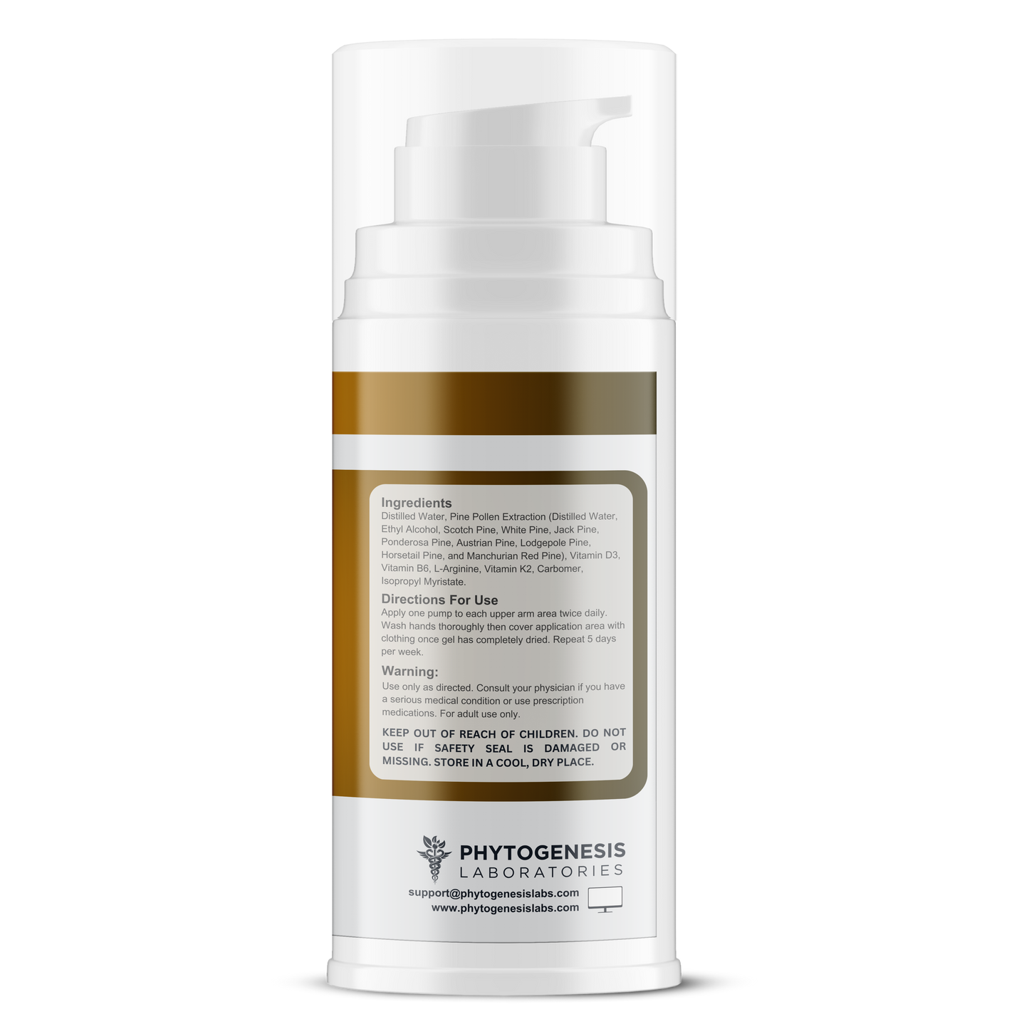 Androgenesis Natural Low-T Enhanced Formula 3 Month Supply