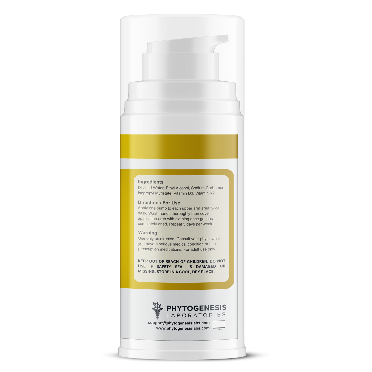 D3 K2 Topical Gel