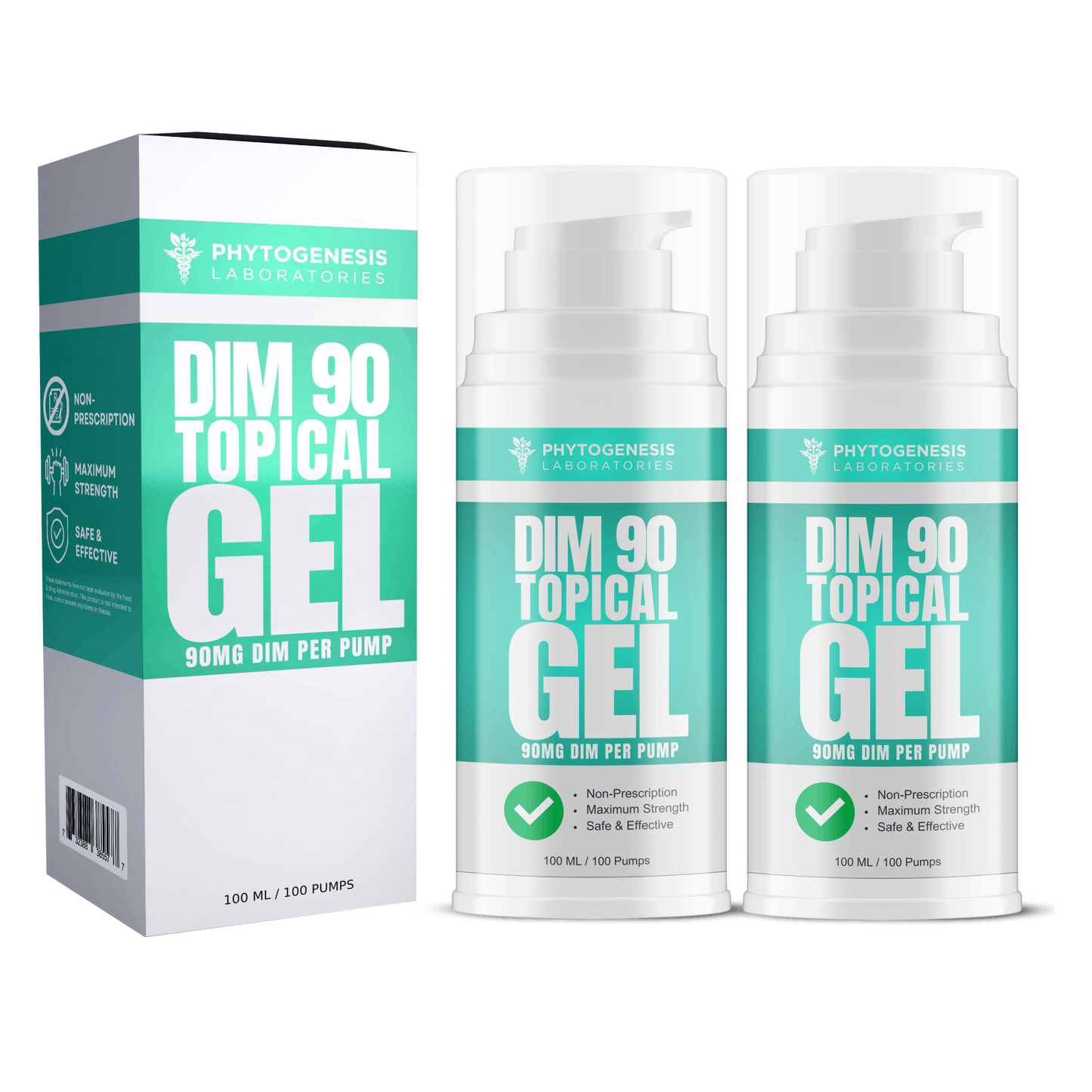 New DIM 90 Topical Gel 2 Month Supply