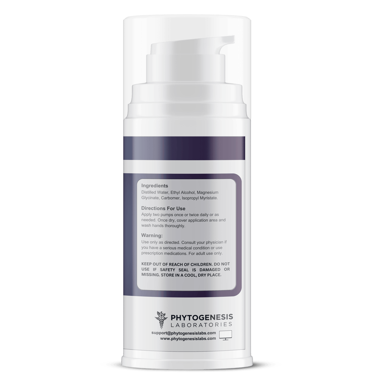 Magnesium Glycinate 500 Topical Gel 2 Month Supply