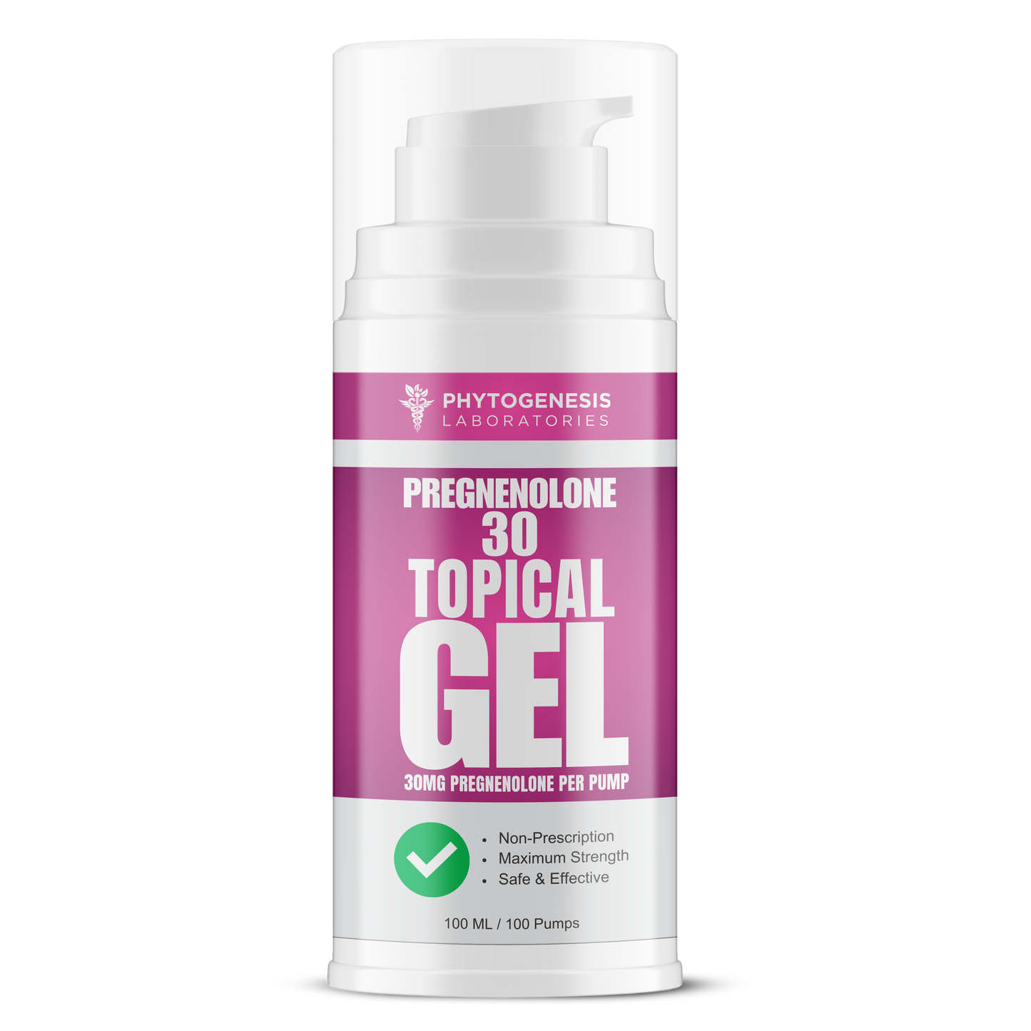 Pregnenolone 30 Topical Gel 3 Month Supply