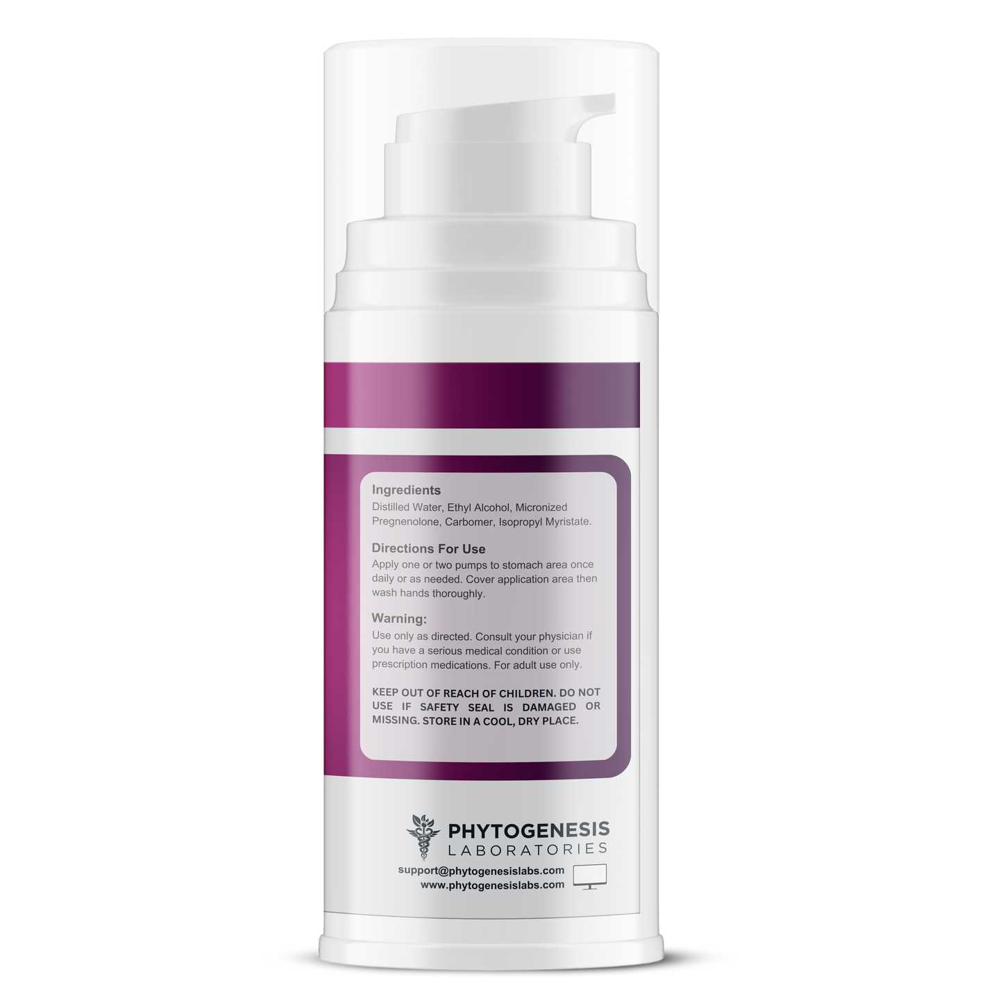 Pregnenolone 30 Topical Gel 3 Month Supply