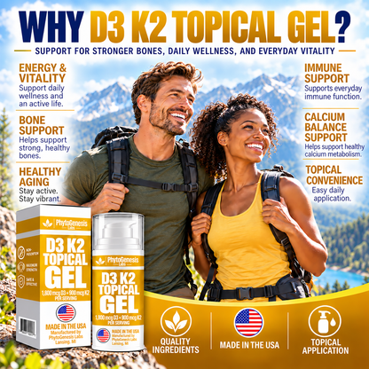 D3 K2 Topical Gel