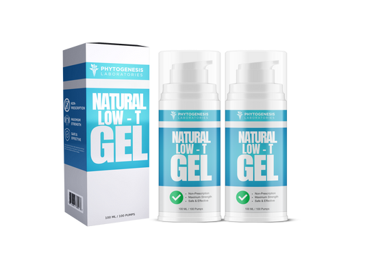 Androgenesis Natural Men’s Vitality Topical Gel 2 Month Supply
