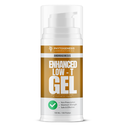 Androgenesis Natural Low-T Gel Enhanced Formula