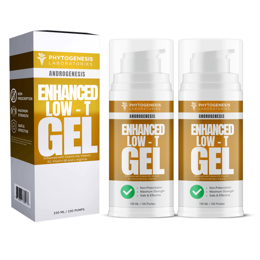 Androgenesis Natural Low-T Enhanced Formula 2 Month Supply