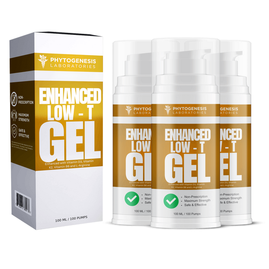 Androgenesis Natural Wellness Gel Enhanced Formula 3 Month Supply