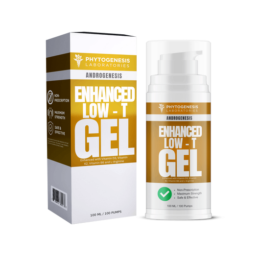 Androgenesis Natural Low-T Gel Enhanced Formula