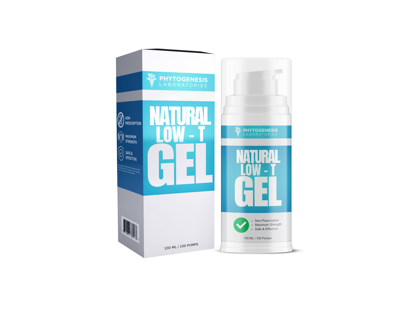 Androgenesis Natural Men’s Vitality Topical Gel