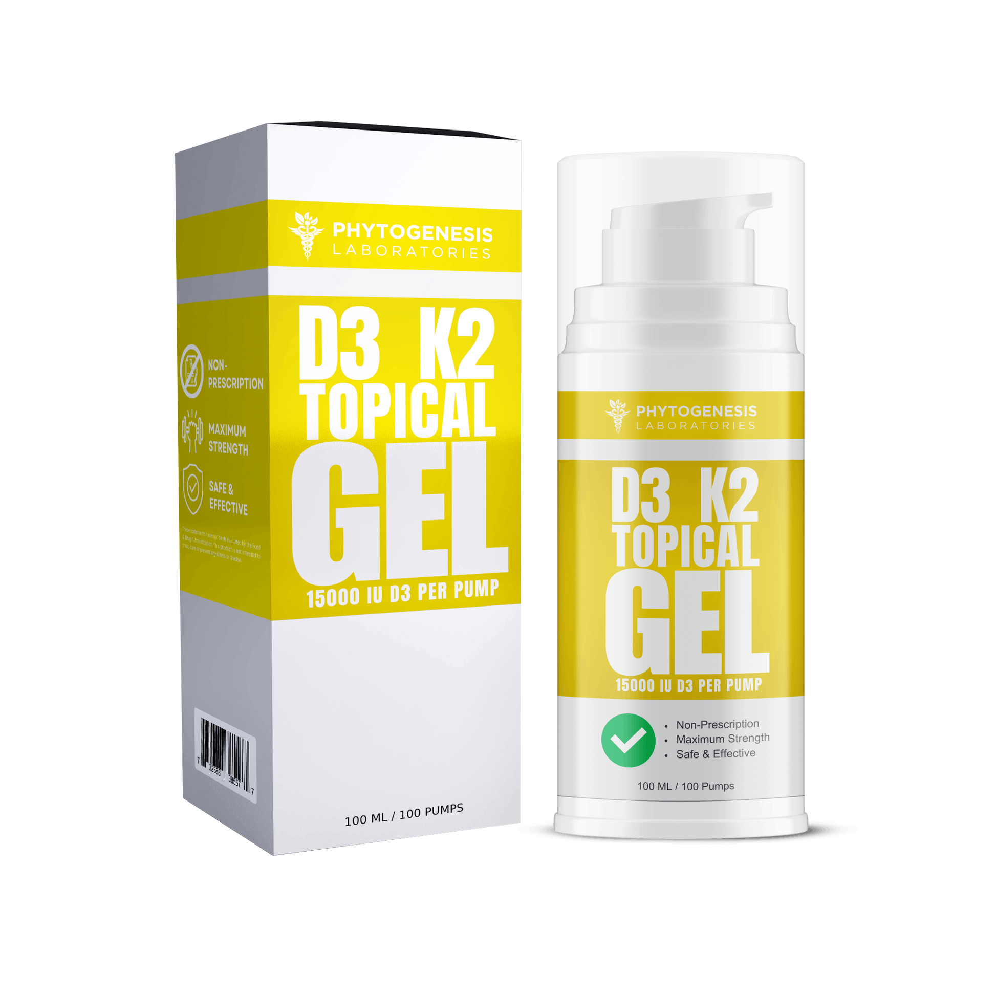 D3 K2 Topical Gel – Phyto Genesis Laboratories, LLC D3 K2 Topical Gel – Phyto Genesis Laboratories, LLC