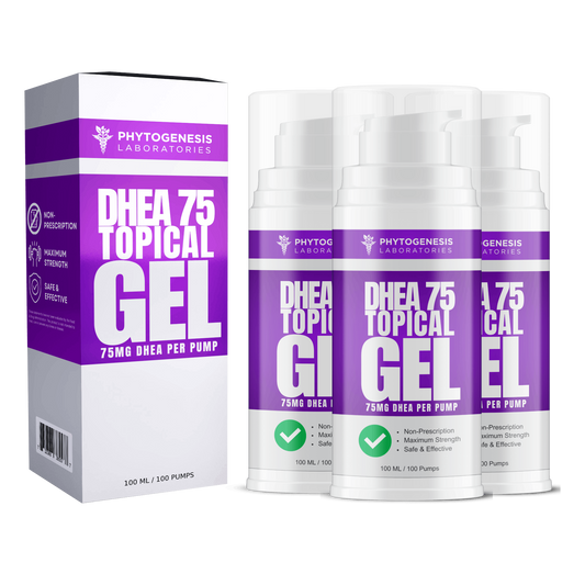 DHEA 75 Topical Gel 3 Month Supply