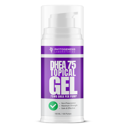 New DHEA 75 Topical Gel 2 Month Supply