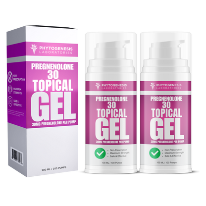 Pregnenolone 30 Topical Gel 2 Month Supply