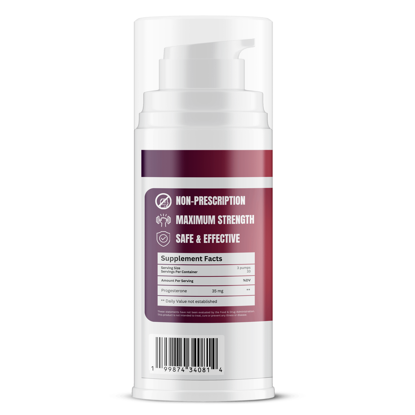 Progesterone 35 Topical Gel