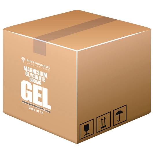 Magnesium Glycinate 500 Topical Gel (Case Of 12)