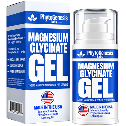 Magnesium Glycinate 150 mg Topical Gel